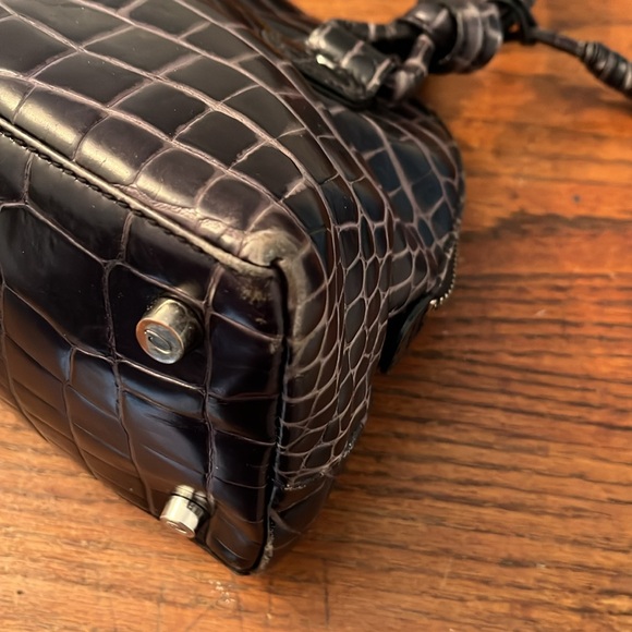 Vintage Oscar De La Renta leather bag - Picture 5 of 14